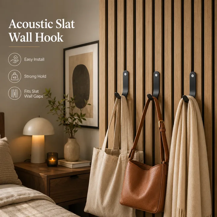 Acoustic panel accessories in Bedroom