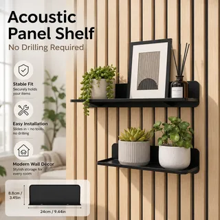 Acoustic Panel Shelf Bracket SX-0157 acoustic panel accessory