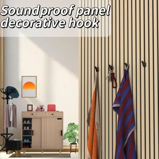 Acoustic panel hook SX131 Acoustic Slat Wall Hook | No-Drill Accessory acoustic panel accessory