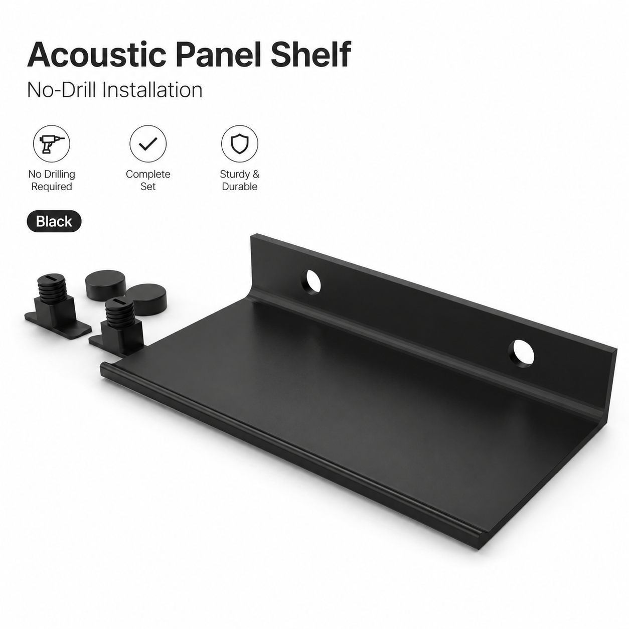 Acoustic Panel Shelf Bracket 5