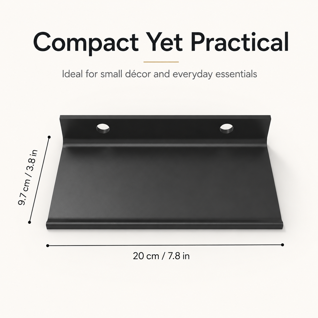 Acoustic Panel Shelf Bracket 3